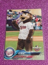 2018 Topps Opening Day Baseball Mascots #M-15 TC Bear - Minnesota Twins