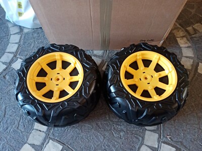 Paar Hinterräder Auto Peg Perego Polaris RZR 900 12 VOLT