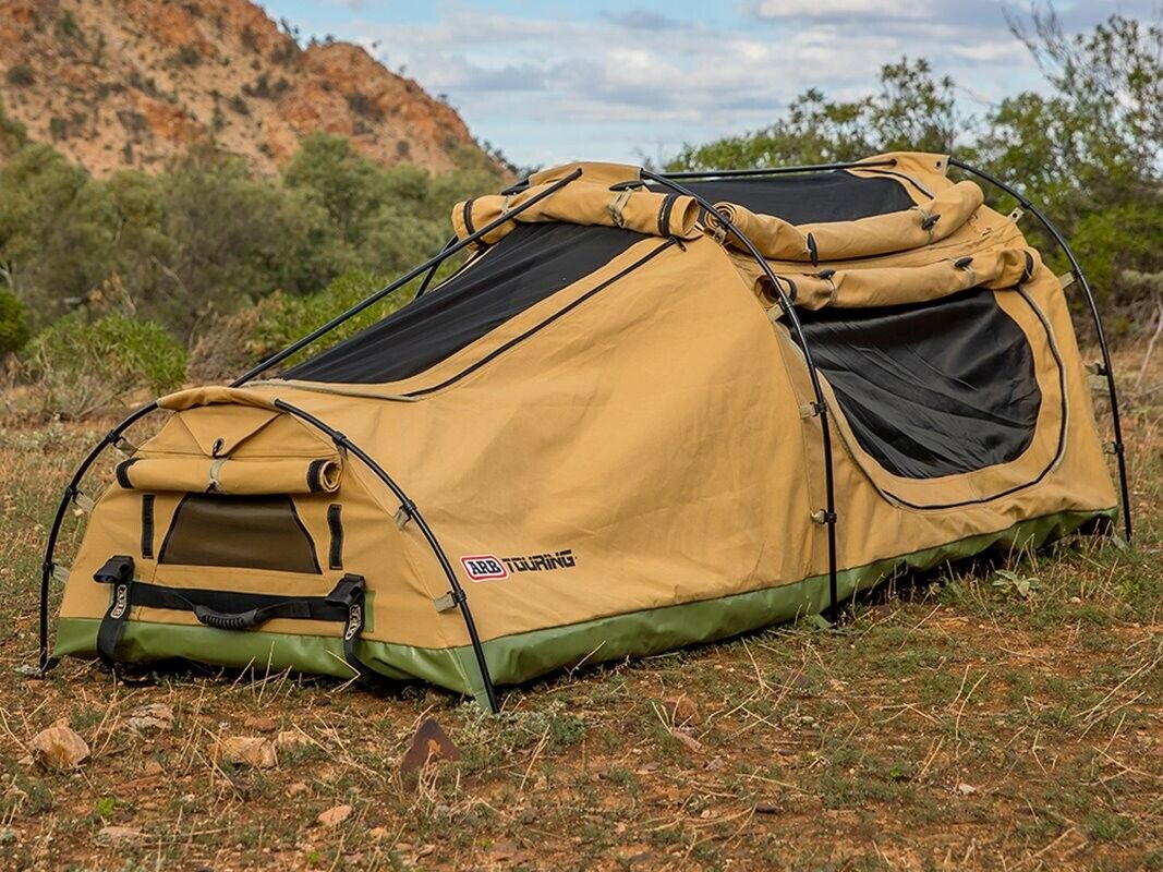 ARB 4x4 Touring Skydome Single Swag Canvas 1 Man Tent Series ARB 4x4 Touring Skydome Single Swag Canvas 1 Man Tent Series