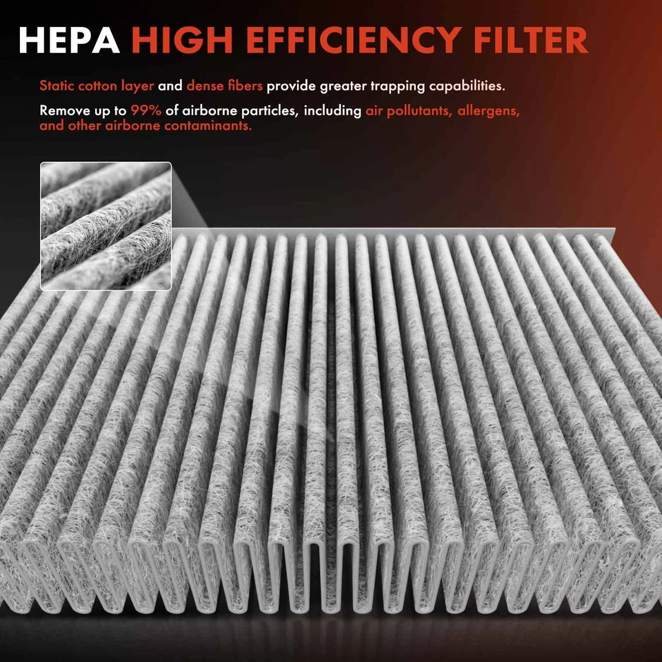 Activated Carbon Cabin Air Filter for Chevrolet Caprice 2011-2017 SS Pontiac G8 - Image 4 of 4