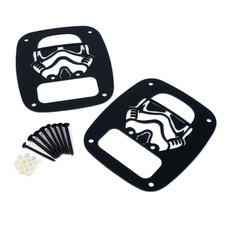 Tail Light Guards Protector Cover For 1985-2006 Jeep Wrangler Yj Tj Stainless Tail Light Guards Protector Cover For 1985-2006 Jeep Wrangler Yj Tj Stainless