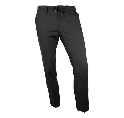 RH RES HOMINE Herren Pantalon Liberty TP300 A/I Schwarz Casual Winter Regular