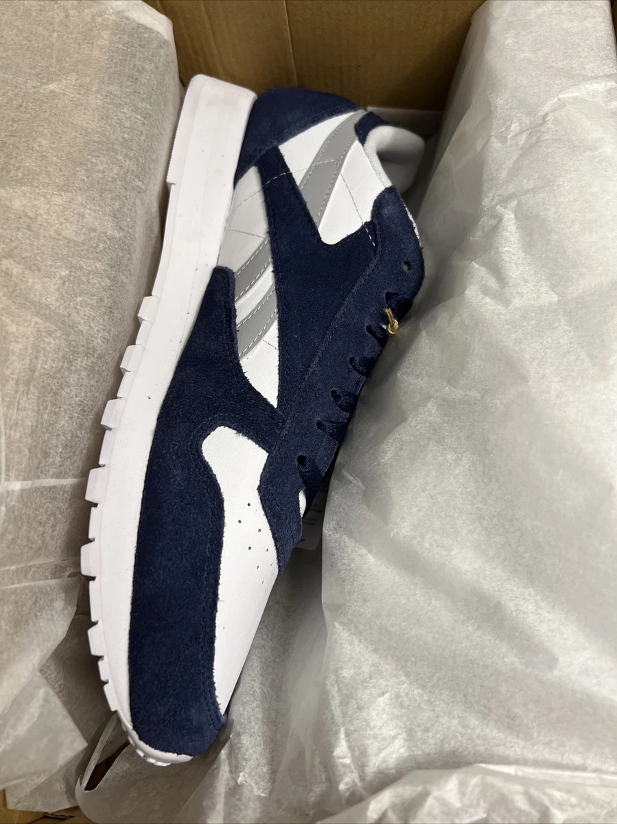 Reebok Classic Leather White Grey Vector Navy for Sale