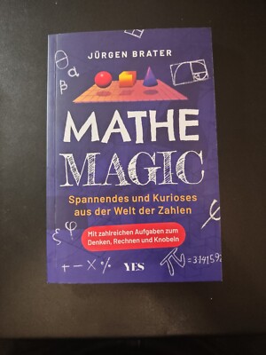 Mathe Magic Taschenbuch ~ Jürgen Brater ~ ISBN  9783969051788 ~ NEU