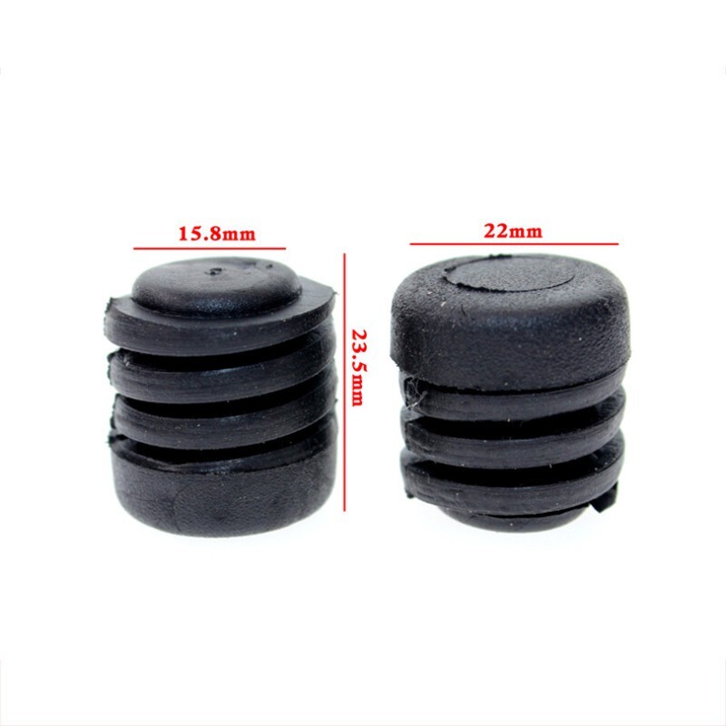 2 Set For Nissan Bonnet Adjusting Bumper Rubber Stops Black Accessories New