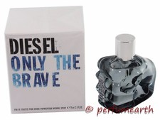 DIESEL ONLY THE BRAVE POUR HOMME 2.5 OZ EDT SPRAY BY DIESEL  NEW IN A BOX