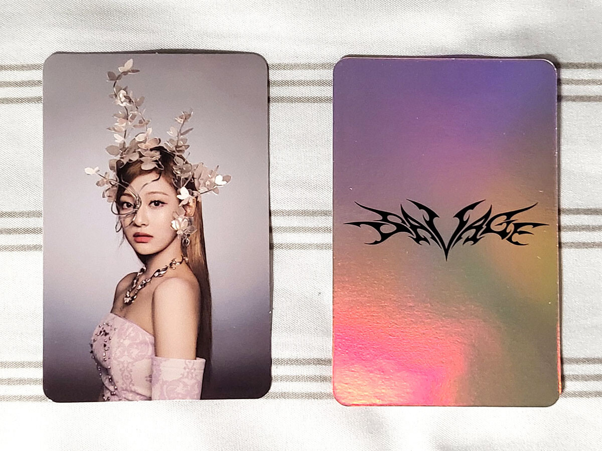 AESPA - SAVAGE - 1ST MINI ALBUM - Official Photocards (Free