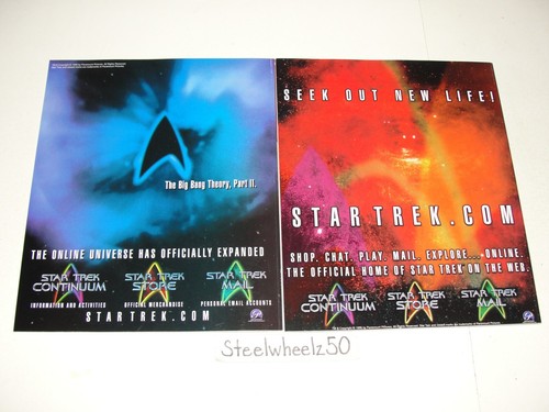 Star Trek The Magazine #1-8 Lot 1999 May-December 2 3 4 5 6 7 Great Condition - Picture 5 of 9