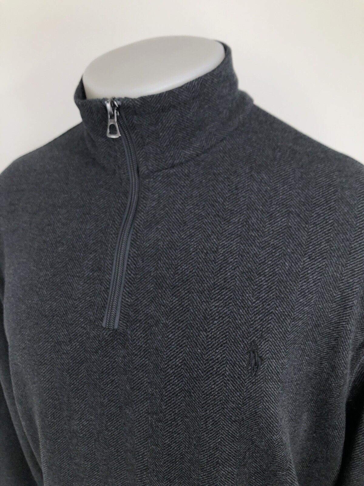 POLO RALPH LAUREN Pony a spina di pesce 1 4 zip Md. Pullover maglione giacca