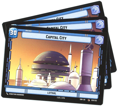 x3 Capital City (Shield) - Spark of Rebellion (SOR) - Star Wars