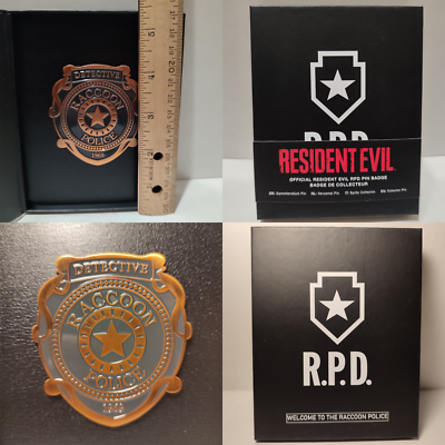 RESIDENT EVIL RPD バッジ Resident Evil Raccoon City Police Department Replica Badge