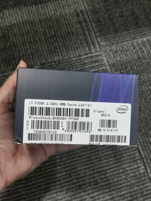 *NEW* Intel Core i7-9700F 9th Generation 8-core - 8-Threads 3.0 GHz 4.7 GHz CPU