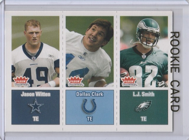 JASON WITTEN ROOKIE CARD 2003 Fleer Tradition Dallas Cowboys Football 