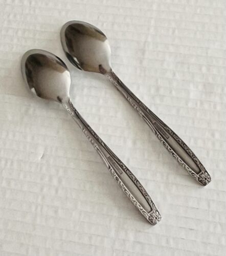 Imperial International Stainless Japan Misty Morn 2 Teaspoons Glossy - Picture 4 of 6