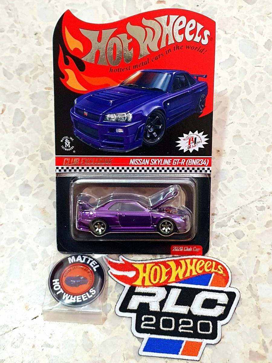 ホットウィール RLC限定 スカイライン GT-R R34 Purple 紫 Hot Wheels RLC Nissan Skyline GT-R (R34) Spectraflame Purple