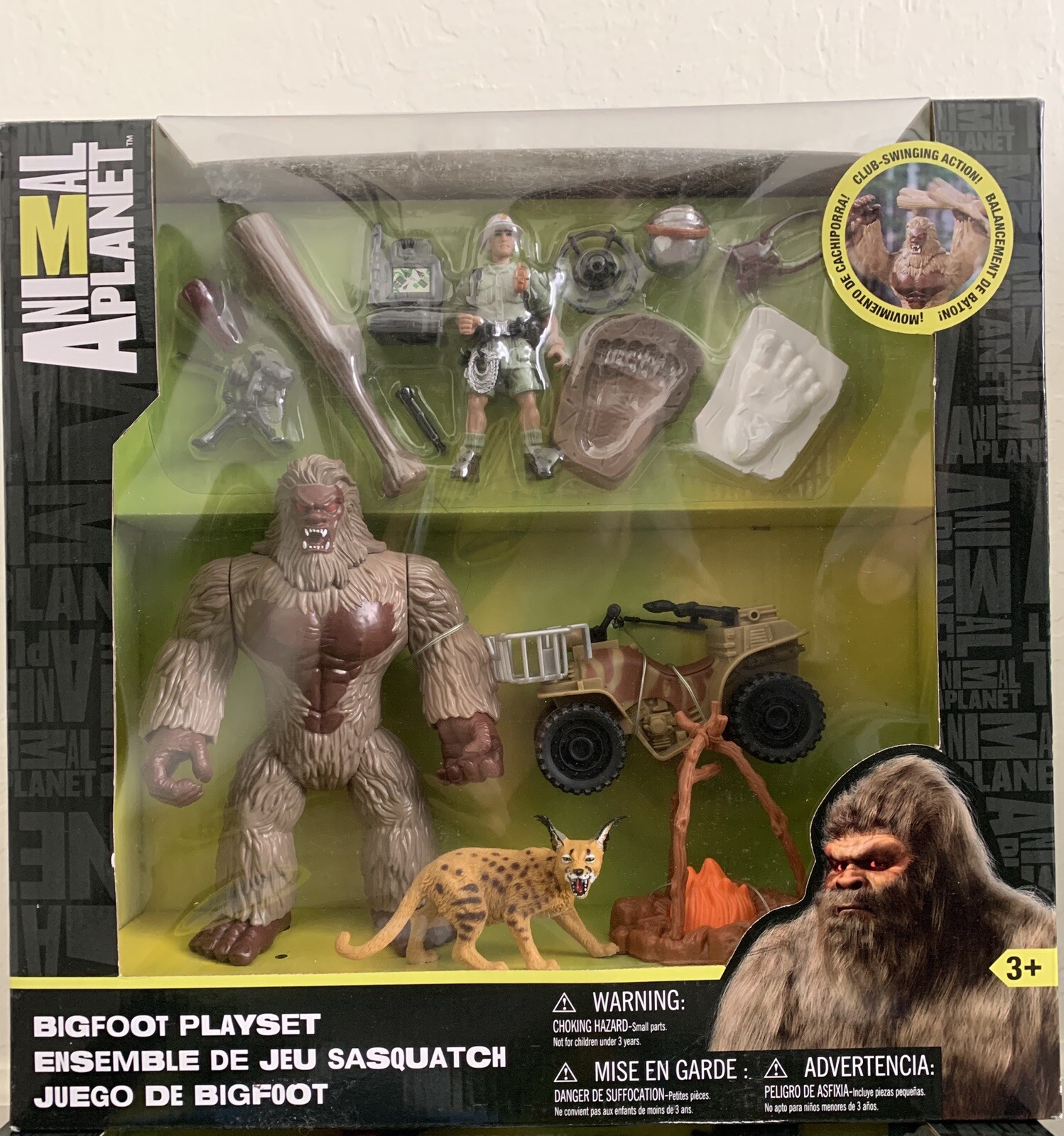 animal planet bigfoot playset