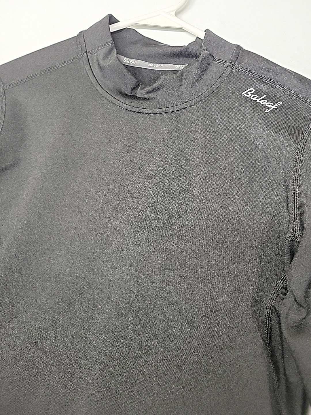 Baleaf Basic Compression Mock-Neck Pullover Shirt… - image 2