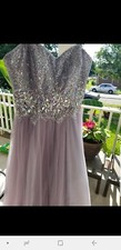 Davids Bridal Gown with GLOVES 