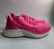 APL Womens 8.5 Streamline Breast Cancer Awareness Month Pink/White Running Shoes