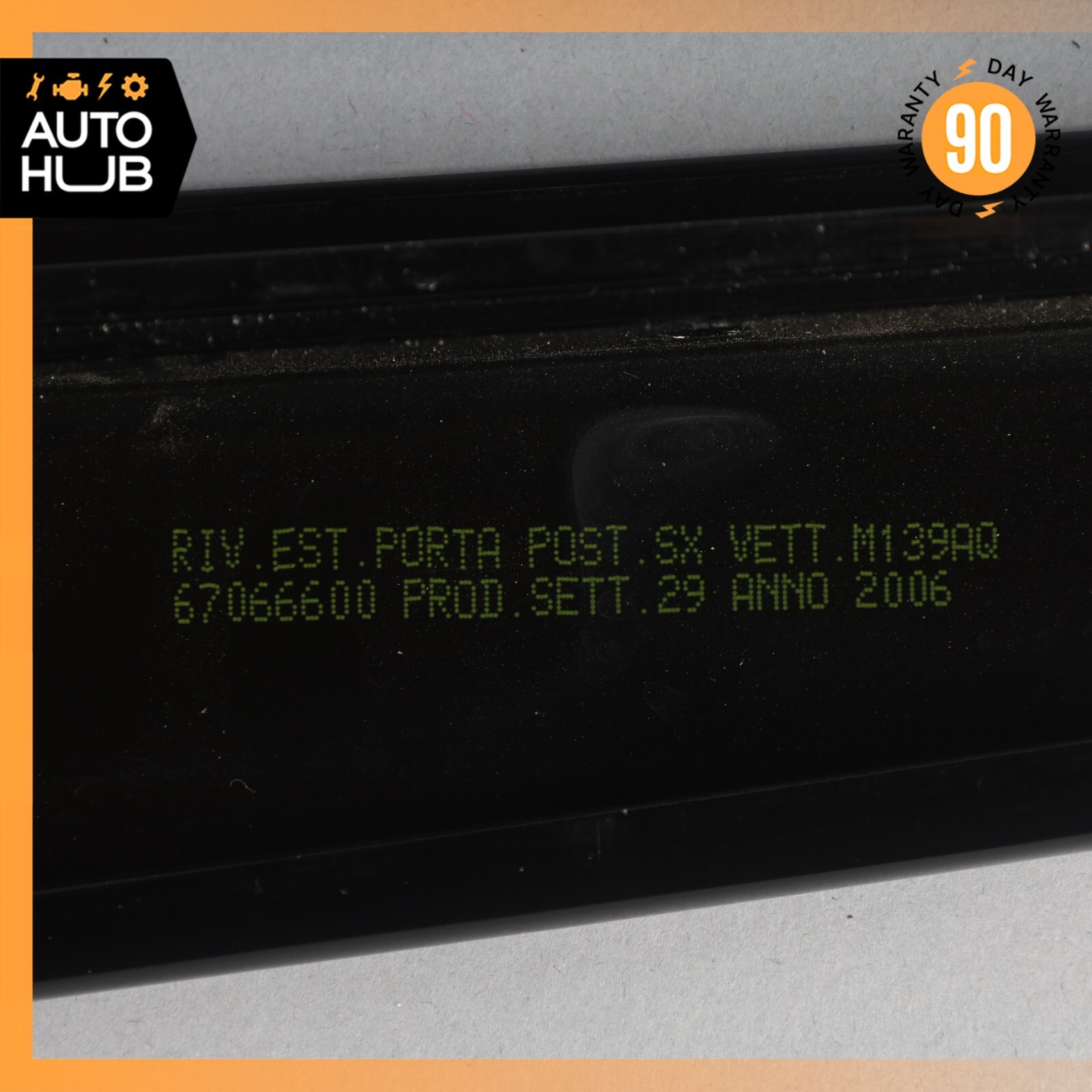 Maserati Quattroporte M139 Exterior B-Pillar Moulding Trim Rear Left Side OEM