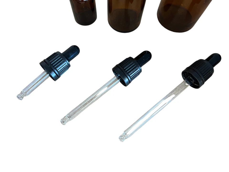 Pipettenflasche Braunglasflasche Tropfflasche + 10ml 15ml 20ml 30ml 50ml 100ml + - Bild 4 von 4