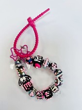 phone charm figure pink, Kawaii