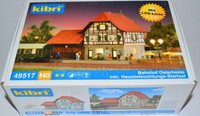 Kibri H0 49517 Bahnhof Osterheide Mit Beleuchtung Bausatz Neu & Ovp