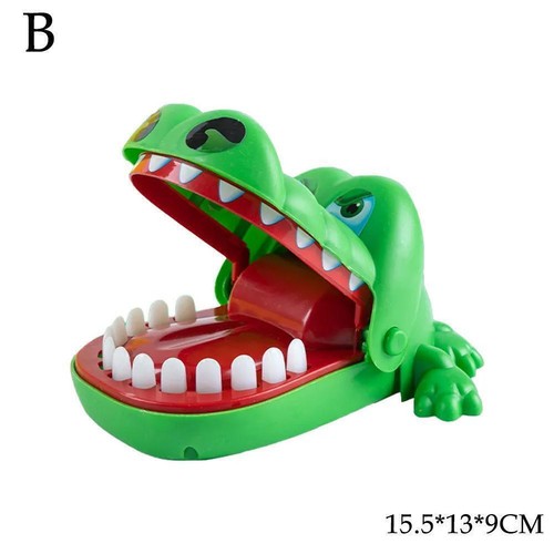 Crocodile Mouth Dentist Bite Finger Game Funny Toy D5K1 Kids Gift Children H1G0 - Photo 17/17