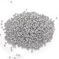 Honbay 2000pcs 2mm Round Crimp Beads Spacer Stoppers Beads for DIY Jewelry Ma...
