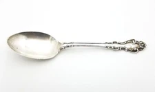 Sterling Silver Reed & Barton Spanish Baroque Table Serving Spoon 8.5" in