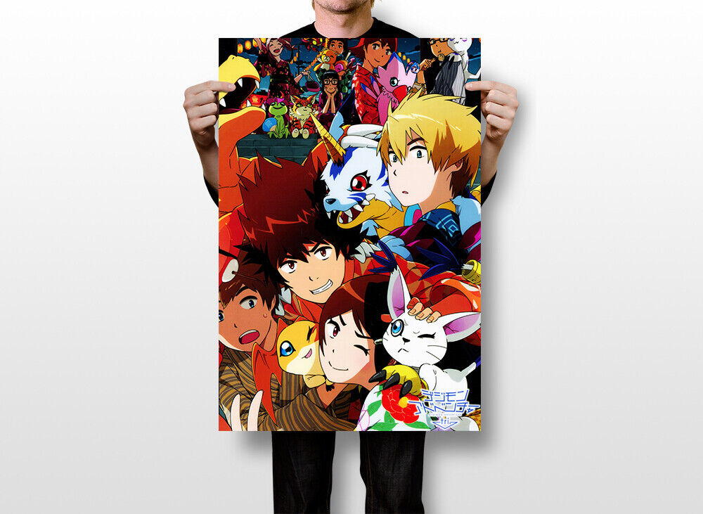 Digimon Adventure Tri Anime Yagami Hikari Tailmon Wall Home Decor - POSTER  20x30