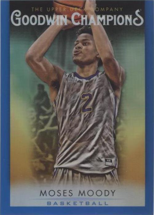 2021 Upper Deck Goodwin Champions - Moses Moody #MO - 1 of 1