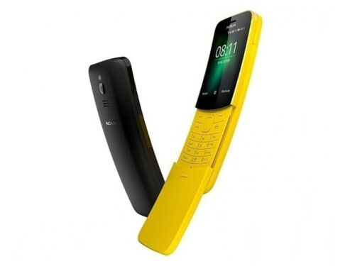 Nokia 8110 4G (2018)TA-1059 Odblokowany 4GB 512MB RAM Dual Sim 2MP KaiOS SmartPhone - Zdjęcie 1 z 14