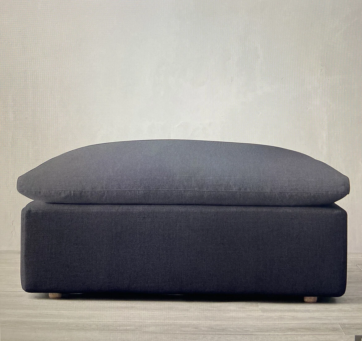 Restoration outlet hardware ottoman