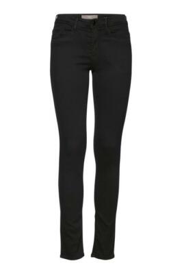 ICHI ERIN IZARO BLACK Damen Skinny Strech Jeans Größe W26 L32 schwarz NEU