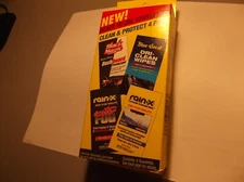 Car Detail Super Set 4 Different Type Dashboard Anti Fog Rain-X Towelettes