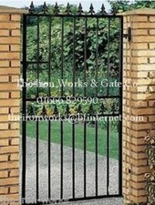 # STRONG SECURITY GATE SAXON SINGLE/GATES 2m tall # BEST BUY MADE TO MEASURE