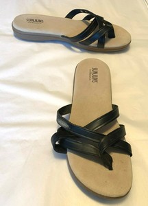 bass leather flip flops