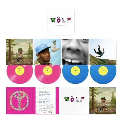 tyler the creator WOLF 4LP レコードボックス In Hand Mint Tyler, The Creator WOLF 10 Year Anniversary 4LP