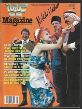 TC125  Nikolai Volkoff  Signed Vintage Wrestling Magazine w/COA