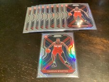 cassius Winston 10 card mixed lot 2020-21 prizm 🔥🔥🔥+ silver rc