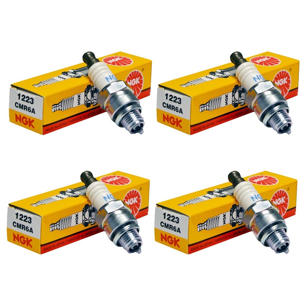 Genuine NGK CMR6A 1223 Standard Spark Plug - 4 PACK