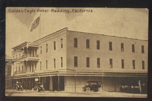Details About Postcard Redding Californiaca Golden Eagle Tourist Hotel Building 1907