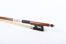 4/4 Violin Bow brazilwood Ebony frog Straight Natural Bow Hair Advance Bows