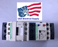 Schneider Motor Starter Assemble 25Amp Coil 24V Thermal Overload Relay 16-24Amp