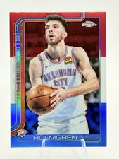 2025-26 Topps Chrome - Chet Holmgren #134 Red White & Blue Refractor