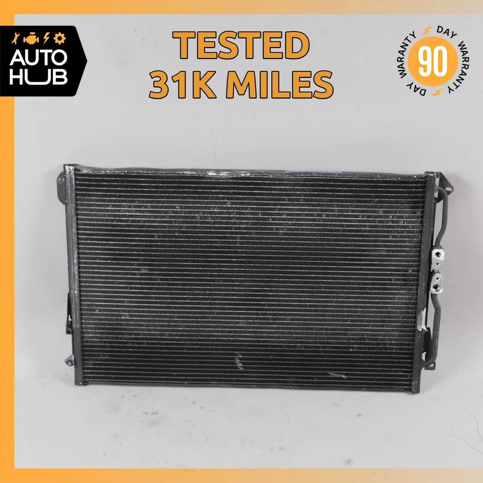 02-11 Maserati M138 4200 Coupe GT 4.2L V8 A/C Air Condenser Cooler OEM 31k