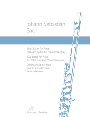 2 Suites For Flute Based On The Cello Suites | Johann Sebastian Bach | Buch