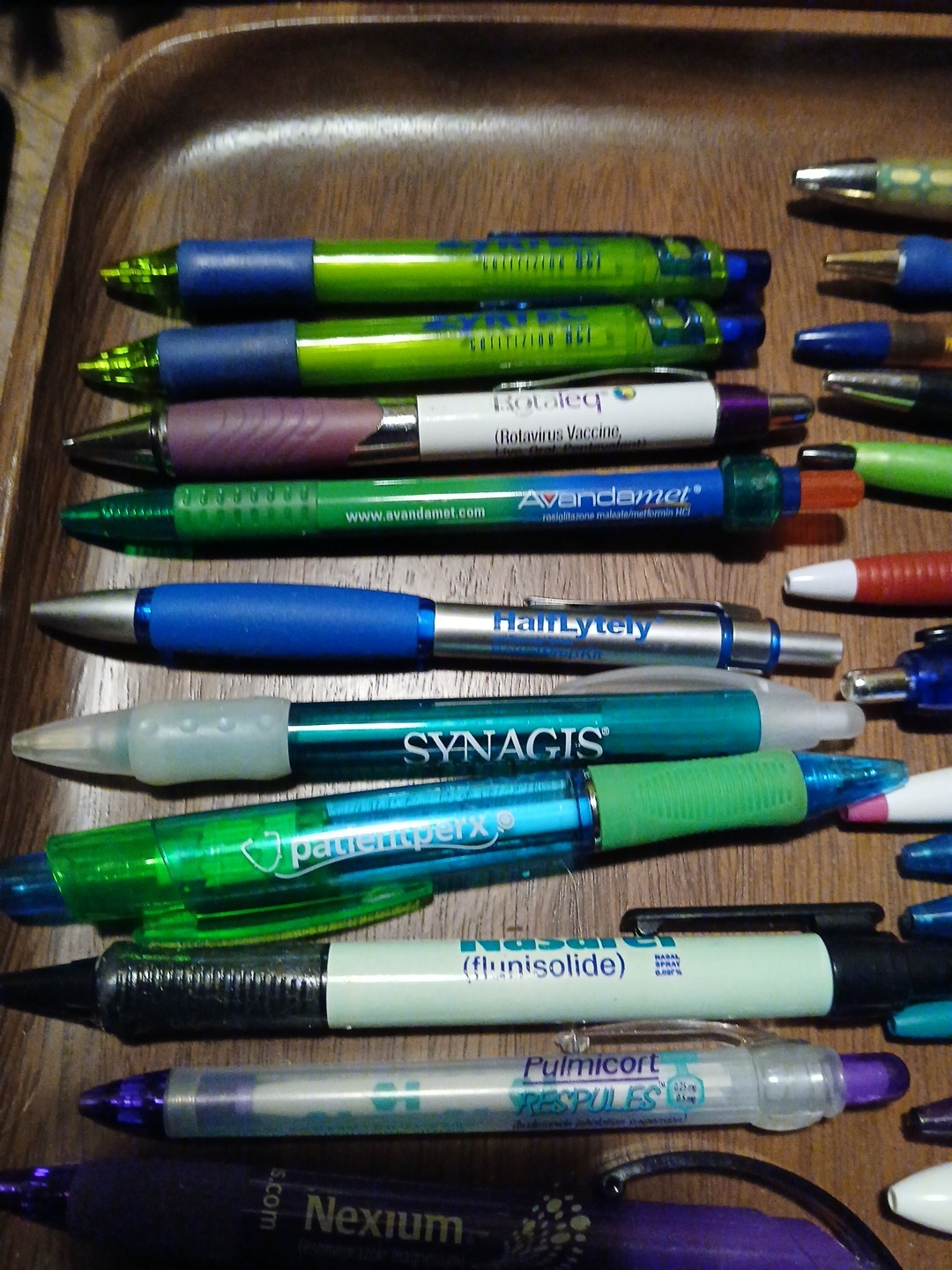 Pharmaceutical Presciption Drug Rep + Health Center/Hospital Pens Lot Of 29