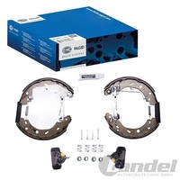 Hella BREMSBACKEN-SATZ 203,2Mm Hinterachse Passend FüR Smart Cabrio CITY-COUPE